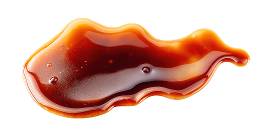 Droplet of chocolate liquor