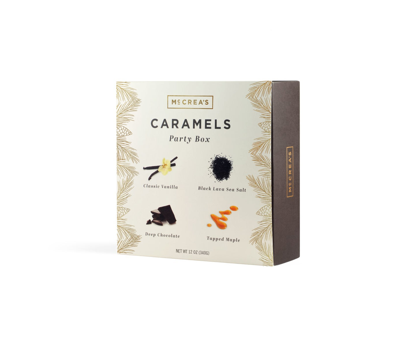 Small Holiday Party Box Caramel