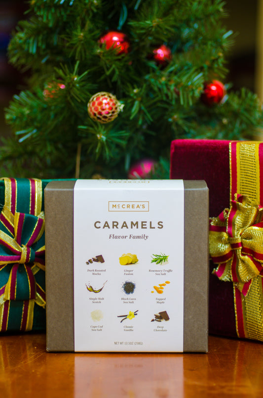 box of caramels
