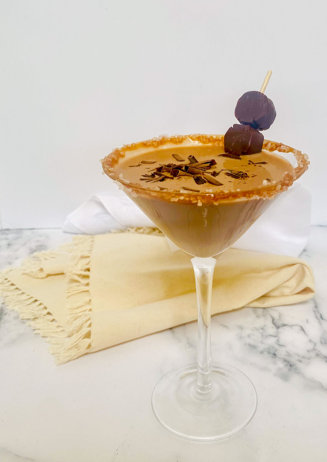 Chocolate Caramel Martini