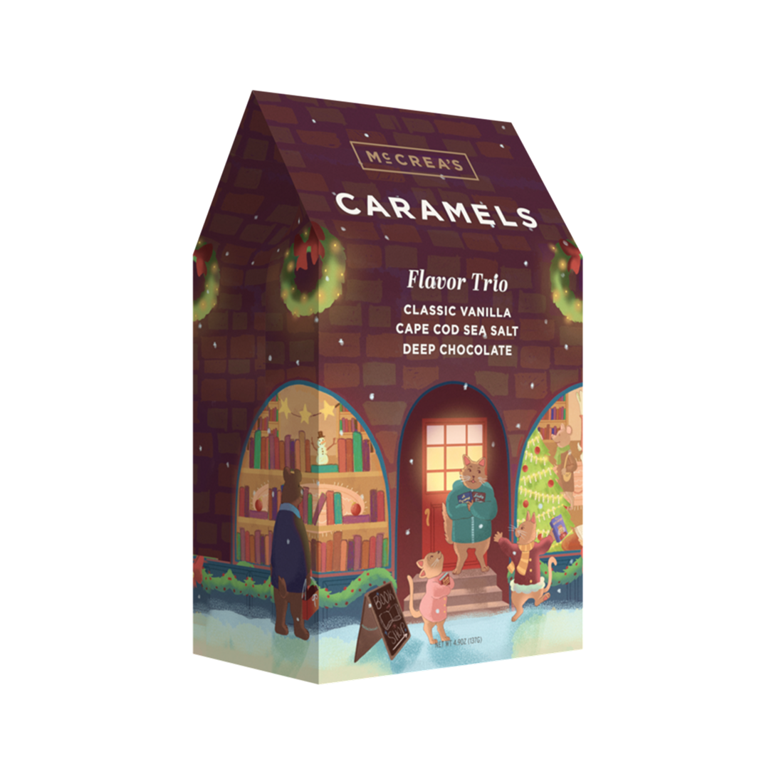 Holiday Bookshop Gable Box Flavor Trio