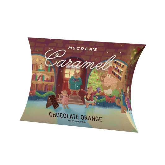 Holiday Book Browsing Pillow Box